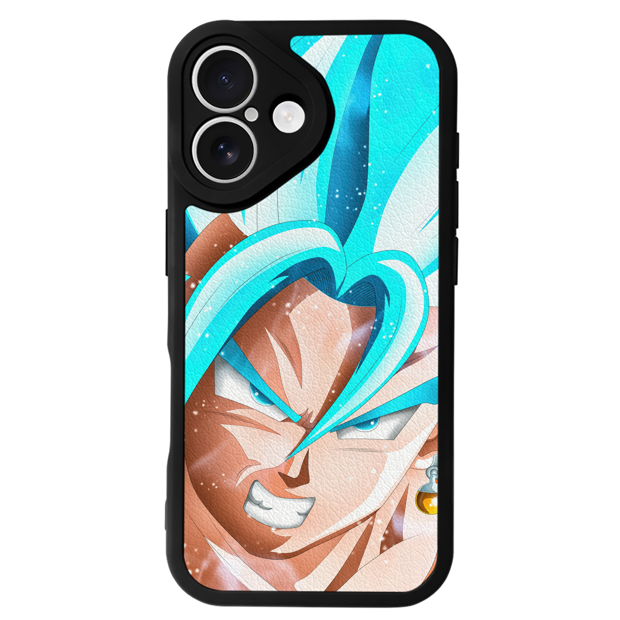 （画像用） ドラゴンボール DRAGON BALL 【iPhone 16シリーズ対応】シリコンスマホケース（レザー調） 材質：シリコン